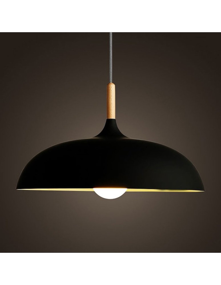 Step into Design Lampa Wisząca SAUCER czarna 45 cm ST-5219 black Step into Design Lampa Wisząca SAUCER czarna 45 cm ST-5219 black