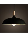 Step into Design Lampa Wisząca SAUCER czarna 45 cm ST-5219 black Step into Design Lampa Wisząca SAUCER czarna 45 cm ST-5219 black