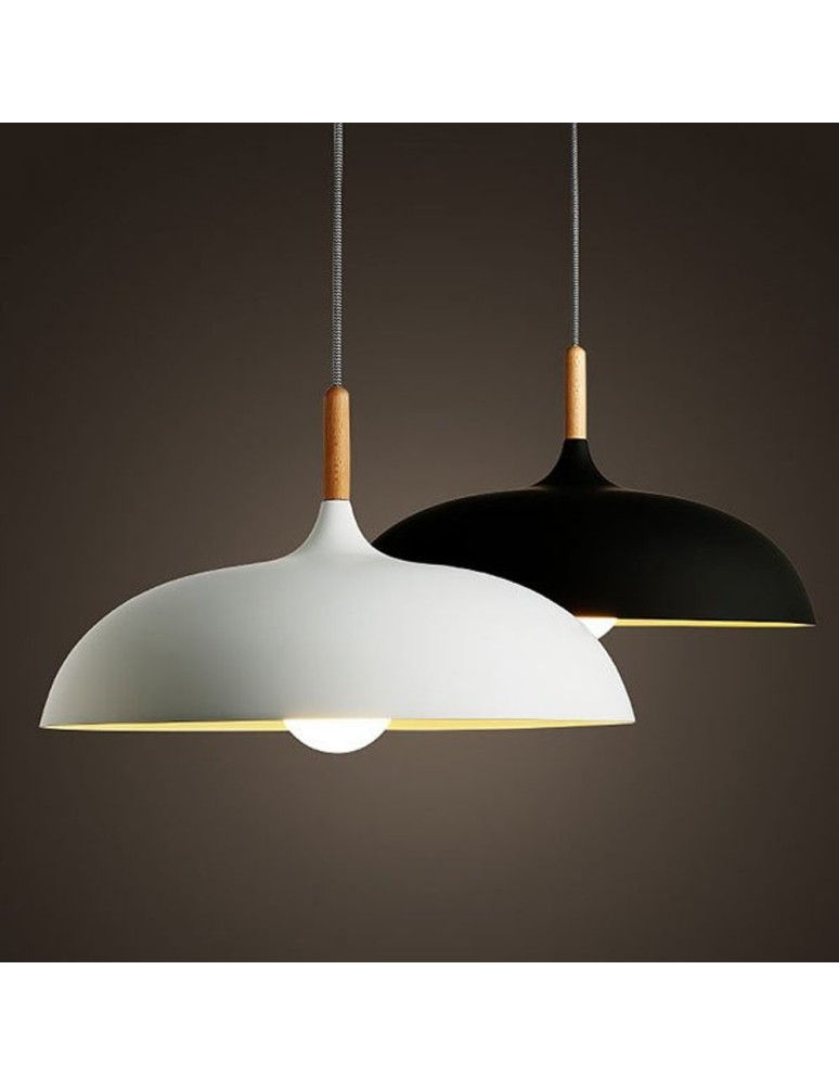Step into Design Lampa Wisząca SAUCER czarna 45 cm ST-5219 black Step into Design Lampa Wisząca SAUCER czarna 45 cm ST-5219 black