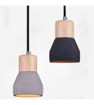Step Into Design CONCRETE Czarny beton 12 cm Wisząca ST-5220-BL Step Into Design CONCRETE Czarny beton 12 cm Wisząca ST-5220-BL