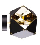 Step Into Design NEW GEOMETRY-1 Czarno Złoty 15,5 cm Kinkiet ST-8861-1 Step Into Design NEW GEOMETRY-1 Czarno Złoty 15,5 cm Kinkiet ST-8861-1