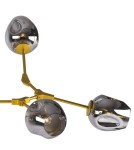Step Into Design MODERN ORCHID-6 złoto Szary 130 cm Wisząca ST-1232-6 Step Into Design MODERN ORCHID-6 złoto Szary 130 cm Wisząca ST-1232-6