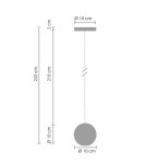 Step Into Design STARLIGHT-1 kryształowa 10 cm Wisząca ST-9228-1 Step Into Design STARLIGHT-1 kryształowa 10 cm Wisząca ST-9228-1