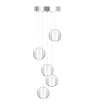 Lampy wiszące - Step Into Design STARLIGHT-5 kryształowa 30 cm Wisząca ST-9228-5 - product 1