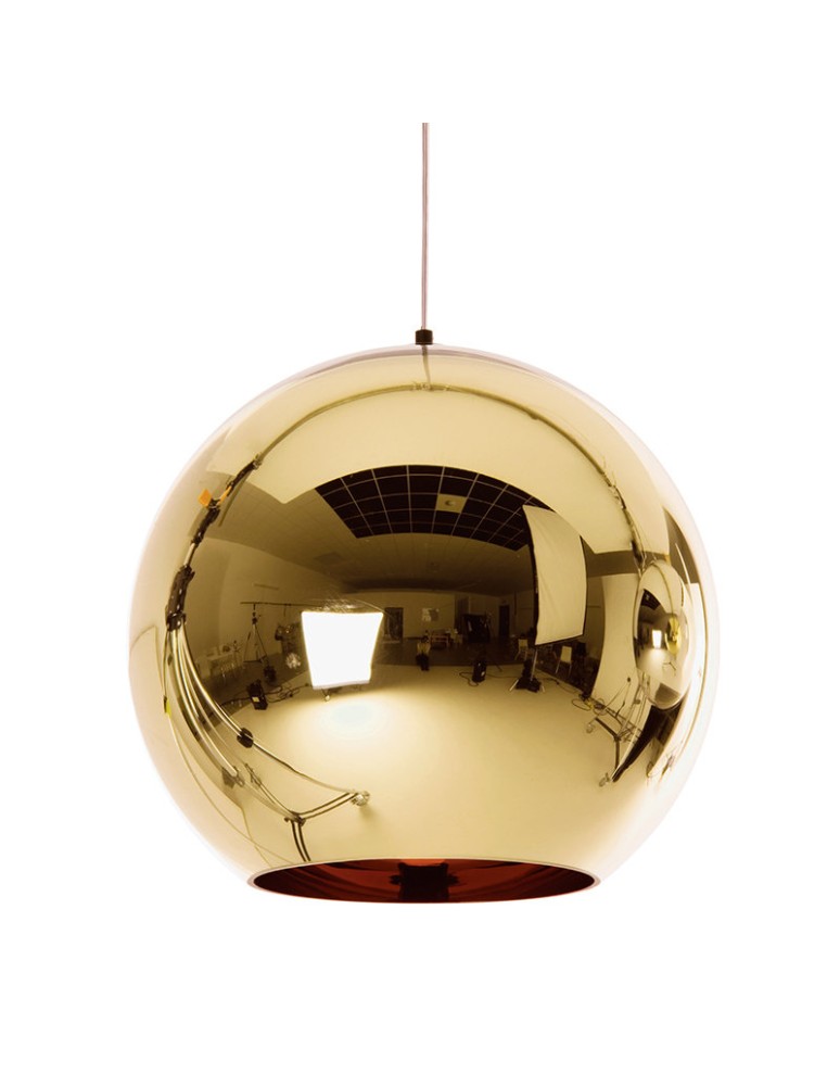 Step into Design Lampa Wisząca MIRROR GLOW - M złota 30 cm ST-9021-M gold