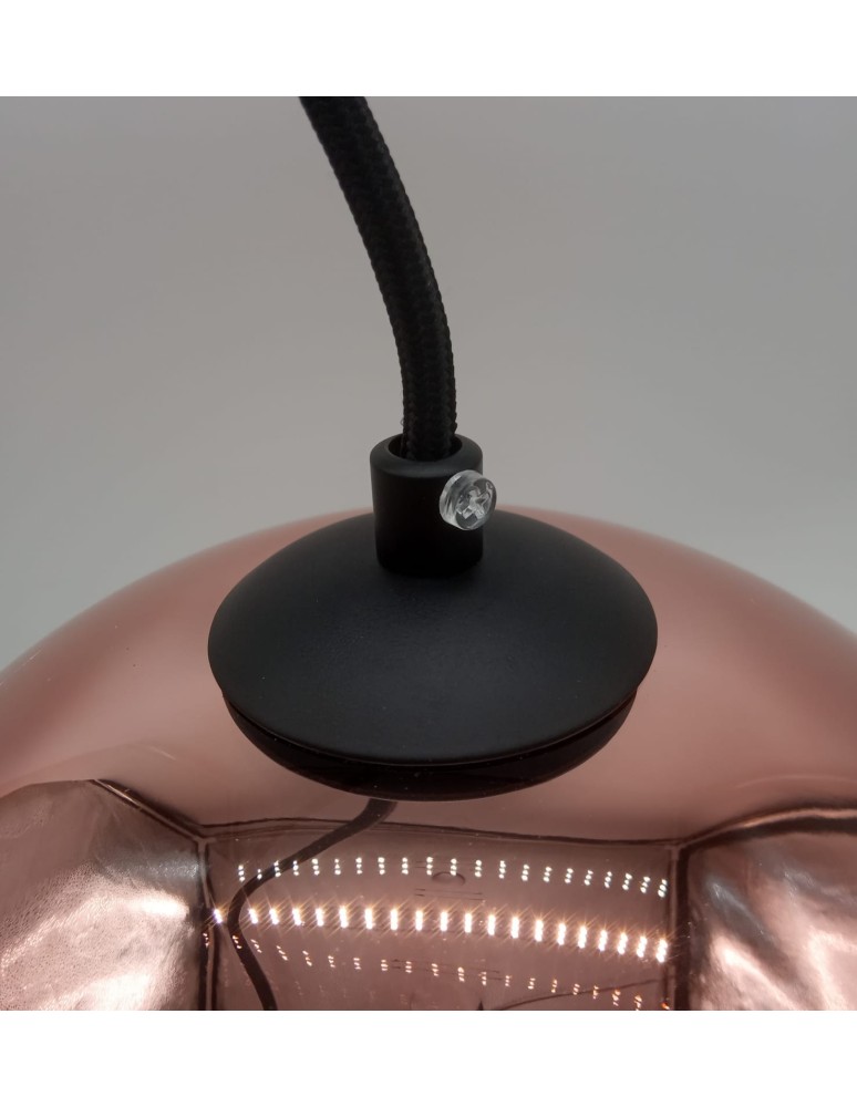 Step into Design Lampa Wisząca MIRROR GLOW - M miedziana 30cm ST-9021-M  copper
