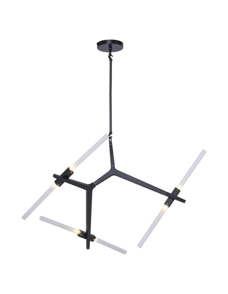 Step Into Design STICKS-6 Lampa wisząca czarna ST-1001-6 black Step Into Design STICKS-6 Lampa wisząca czarna ST-1001-6 black