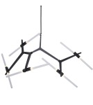 Step Into Design STICKS-6 Lampa wisząca czarna ST-1001-6 black Step Into Design STICKS-6 Lampa wisząca czarna ST-1001-6 black