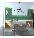 Step Into Design STICKS-6 Lampa wisząca czarna ST-1001-6 black Step Into Design STICKS-6 Lampa wisząca czarna ST-1001-6 black