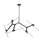 Step Into Design STICKS-10 Lampa wisząca czarna ST-1001-10 black Step Into Design STICKS-10 Lampa wisząca czarna ST-1001-10 black