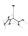 Step Into Design STICKS-10 Lampa wisząca  czarna ST-1001-10 black