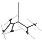 Step Into Design STICKS-10 Lampa wisząca czarna ST-1001-10 black Step Into Design STICKS-10 Lampa wisząca czarna ST-1001-10 black