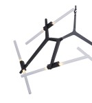 Step Into Design STICKS-10 Lampa wisząca czarna ST-1001-10 black Step Into Design STICKS-10 Lampa wisząca czarna ST-1001-10 black