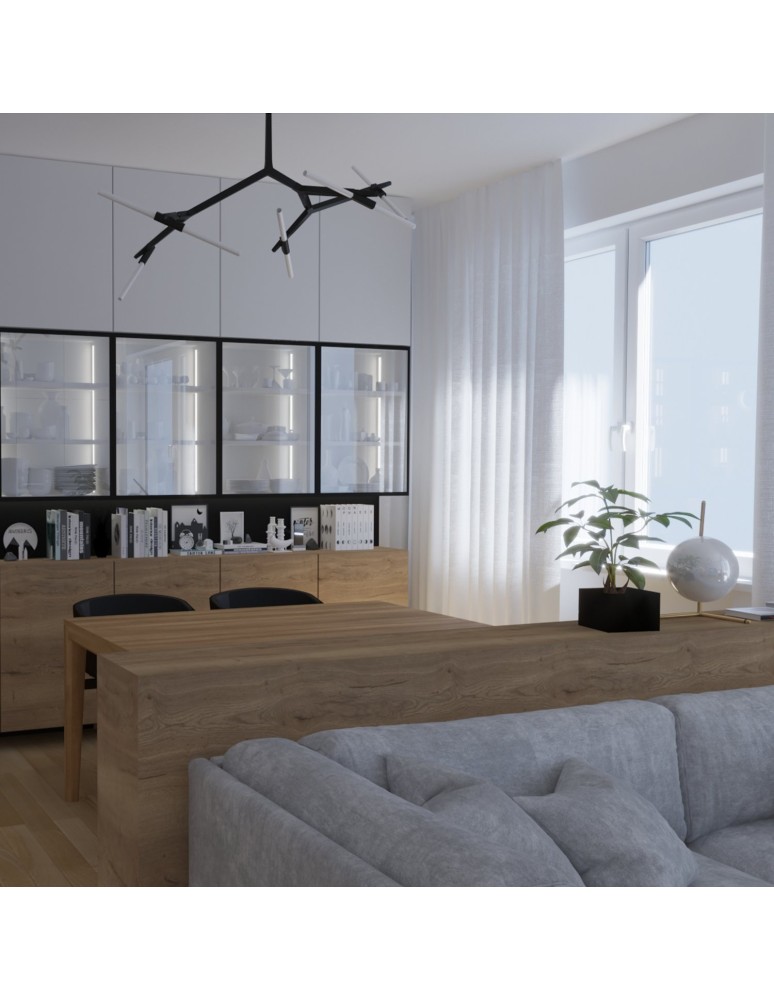 Step Into Design STICKS-10 Lampa wisząca czarna ST-1001-10 black Step Into Design STICKS-10 Lampa wisząca czarna ST-1001-10 black