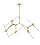 Step Into Design STICKS-10 Lampa wisząca złota ST-1001-10 gold Step Into Design STICKS-10 Lampa wisząca złota ST-1001-10 gold