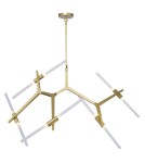 Step Into Design STICKS-10 Lampa wisząca złota ST-1001-10 gold Step Into Design STICKS-10 Lampa wisząca złota ST-1001-10 gold