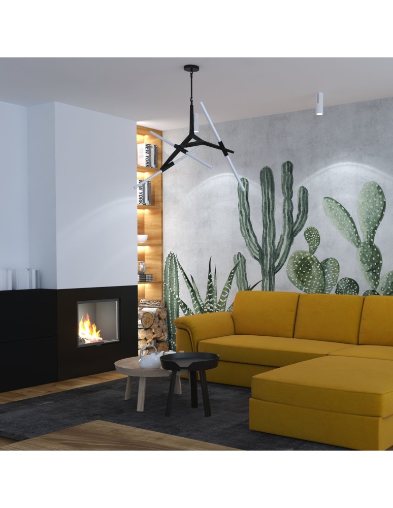 Step Into Design STICKS-10 Lampa wisząca złota ST-1001-10 gold Step Into Design STICKS-10 Lampa wisząca złota ST-1001-10 gold