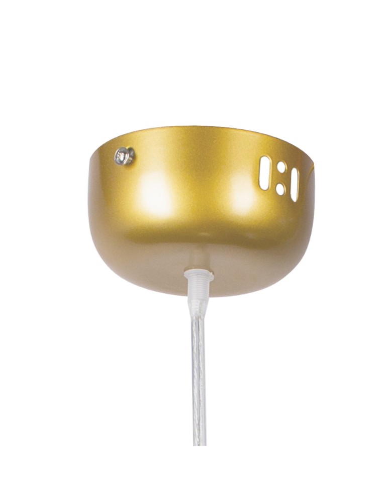 Step into Design Wisząca BUBBLES 3+1 LED Transparentny - Złoty Step into Design Wisząca BUBBLES 3+1 LED Transparentny - Złoty