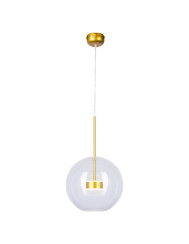 Step into Design Wisząca BUBBLES-1 LED Transparentny - Złoty