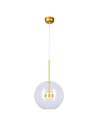 Step into Design Wisząca BUBBLES-1 LED Transparentny - Złoty Step into Design Wisząca BUBBLES-1 LED Transparentny - Złoty