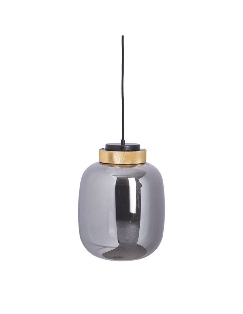 Step into Design Lampa Wisząca BOOM LED szaro złota 25 cm  9969P/A smoky