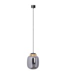Lampy wiszące LED - Step into Design Lampa Wisząca BOOM LED szaro złota 25 cm  9969P/A smoky - product 2