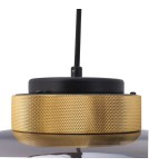 Step into Design Lampa Wisząca BOOM LED bursztynowo złota 35 cm 9969P/B amber Step into Design Lampa Wisząca BOOM LED bursztynowo złota 35 cm 9969P/B amber