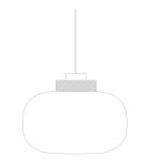 Step into Design Lampa Wisząca BOOM LED bursztynowo złota 35 cm 9969P/B amber Step into Design Lampa Wisząca BOOM LED bursztynowo złota 35 cm 9969P/B amber