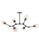 Step into Design Lampa Wisząca MODERN ORCHID-6 złoto transparentna 130 cm ST-1232-6 GOLD transparent Step into Design Lampa Wisząca MODERN ORCHID-6 złoto transparentna 130 cm ST-1232-6 GOLD transparent