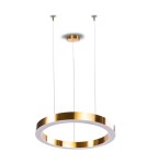 Lampy wiszące okręgi - Step into Design Lampa wisząca CIRCLE 60 LED mosiądz 60cm (ST-8848-60 brass) - product 2