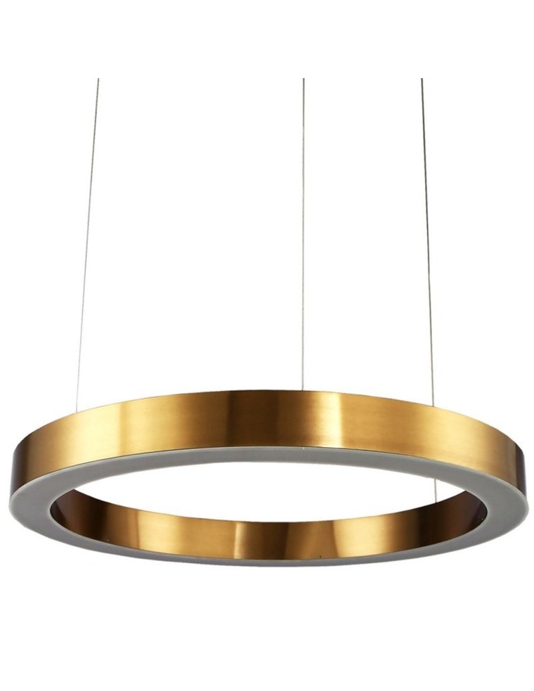 Step into Design Lampa wisząca CIRCLE 80 LED mosiądz 80cm (ST-8848-80 brass) Step into Design Lampa wisząca CIRCLE 80 LED mosiądz 80cm (ST-8848-80 brass)
