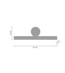 Step Into Design BOOGIE Lampa ścienna 3000K MD-7014 wall Step Into Design BOOGIE Lampa ścienna 3000K MD-7014 wall