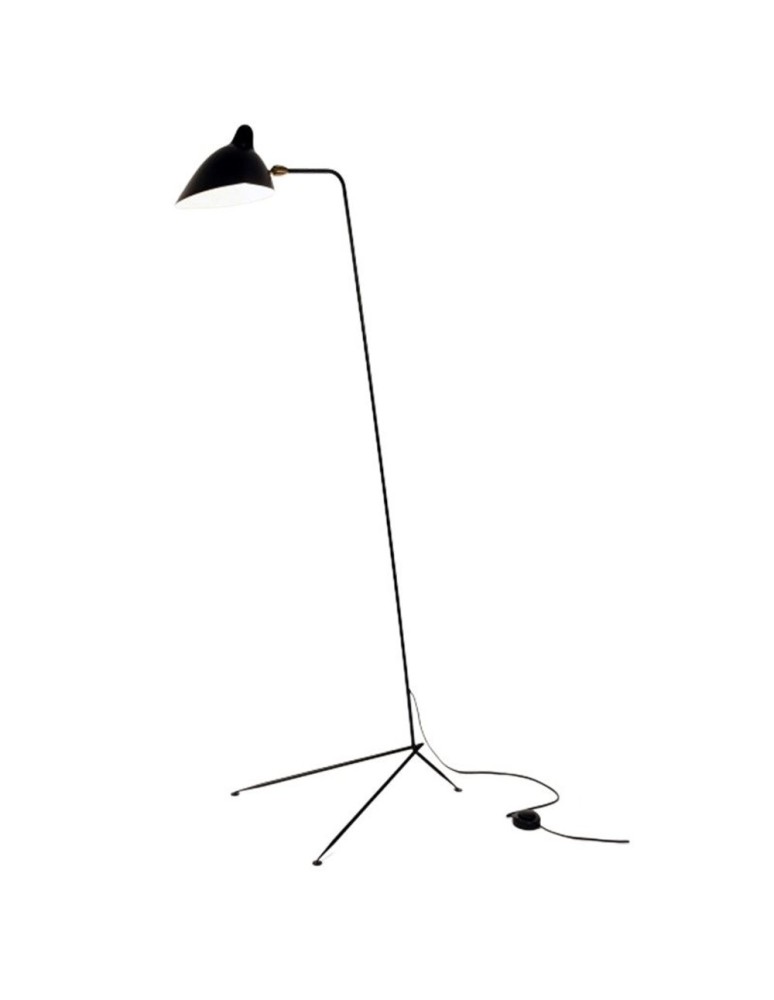 Step into Design Lampa podłogowa CRANE-F1 czarna 160 cm F8701 Step into Design Lampa podłogowa CRANE-F1 czarna 160 cm F8701