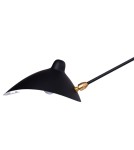 Step into Design Lampa podłogowa CRANE-F1 czarna 160 cm F8701 Step into Design Lampa podłogowa CRANE-F1 czarna 160 cm F8701