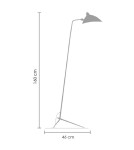 Step into Design Lampa podłogowa CRANE-F1 czarna 160 cm F8701 Step into Design Lampa podłogowa CRANE-F1 czarna 160 cm F8701