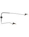 Step Into Design CRANE-2W Lampa ścienna czarna 175cm W8702