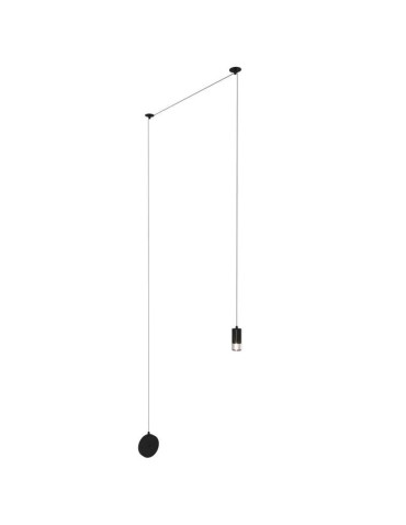 Step into Design Ścienna LINEA-1 WALL Czarny