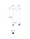Step into Design Ścienna LINEA-3 WALL Czarny