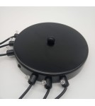 Step into Design Lampa ścienna LINEA-6 WALL czarna (XT012-6W) Step into Design Lampa ścienna LINEA-6 WALL czarna (XT012-6W)
