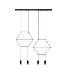 Step into Design Lampa wisząca LINEA-4 LONG czarna 70cm (XT068-4P) Step into Design Lampa wisząca LINEA-4 LONG czarna 70cm (XT068-4P)
