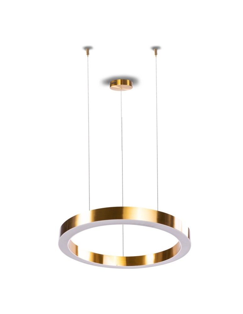 Step into Design Lampa wisząca CIRCLE 120 LED mosiądz 120cm (ST-8848-120 brass) Step into Design Lampa wisząca CIRCLE 120 LED mosiądz 120cm (ST-8848-120 brass)