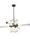Step into Design Lampa Wisząca QUADRO-12 LED czarna  RH115-12P 