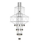 Step into Design Lampa Wisząca LINEA-43 czarna 90 cm XT100-43P Step into Design Lampa Wisząca LINEA-43 czarna 90 cm XT100-43P