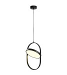 Step Into Design Lampa wisząca czarna 38 cm 20W 3000K ELIPSE LED Step Into Design Lampa wisząca czarna 38 cm 20W 3000K ELIPSE LED