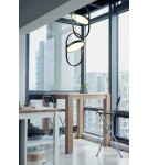 Step Into Design Lampa wisząca czarna 38 cm 20W 3000K ELIPSE LED Step Into Design Lampa wisząca czarna 38 cm 20W 3000K ELIPSE LED