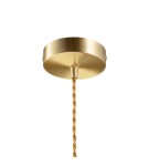 Step into Design Lampa Wisząca JUPITER złota 30 cm ST-1737M Step into Design Lampa Wisząca JUPITER złota 30 cm ST-1737M
