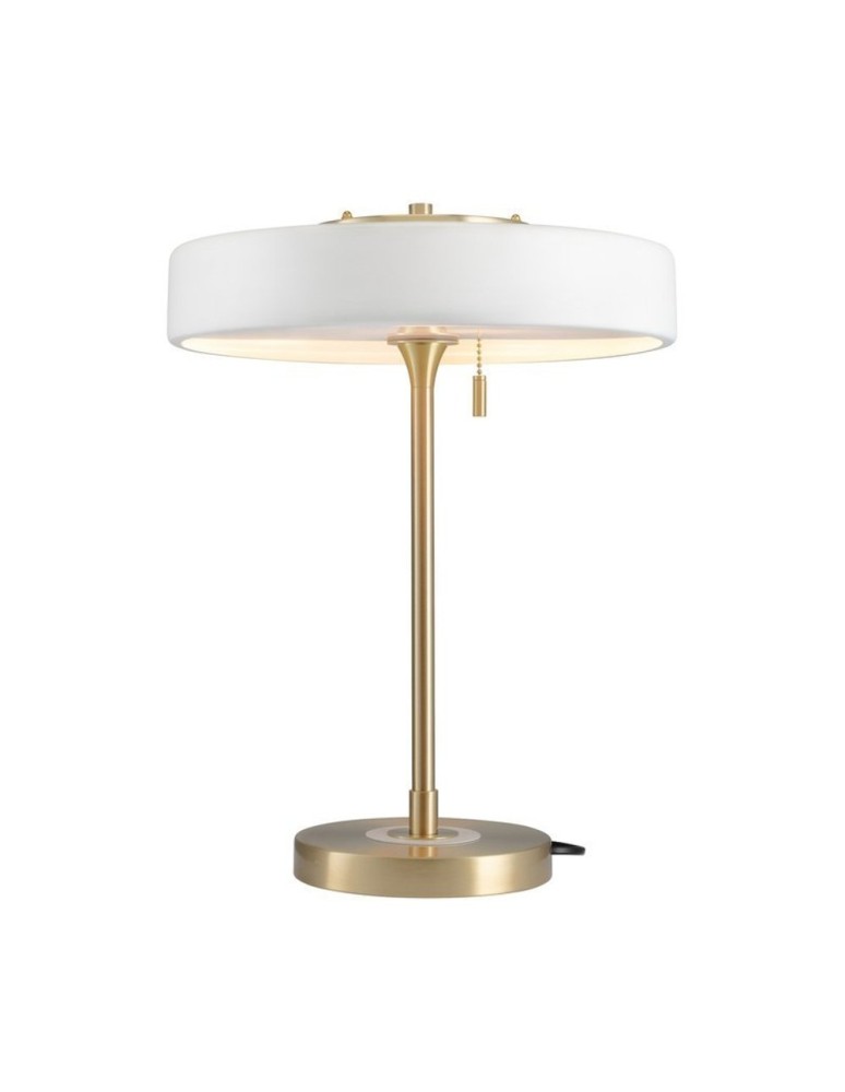 Step into Design Lampa stołowa ARTDECO biało - złota (MT8872 white)
