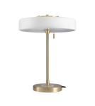 Lampy stołowe nowoczesne - Step into Design Lampa stołowa ARTDECO biało - złota (MT8872 white) - product 2