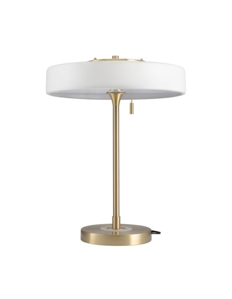 Step into Design Lampa stołowa ARTDECO biało - złota (MT8872 white)