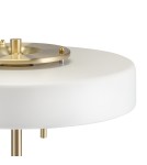 Lampy stołowe nowoczesne - Step into Design Lampa stołowa ARTDECO biało - złota (MT8872 white) - product 4
